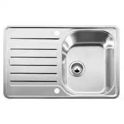 Blanco LANTOS 45 S-IF Compact 519059 Stalowy Srebrny Zlewozmywak prostokątny