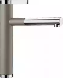Blanco Linee-S Silgranit-Look Bateria kuchenna z wyciąganą wylewką jasnobrązowa tartufo 518446