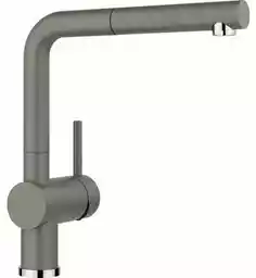 Blanco Linus-S Silgranit-Look Bateria kuchenna z wyciąganą wylewką wulkaniczny szary 526958