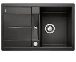 Blanco METRA 45 S 525914 Granitowy Czarny Zlewozmywak prostokątny