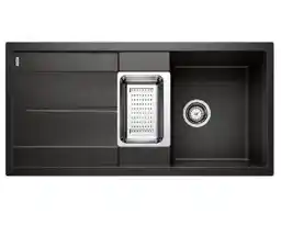 Blanco METRA 6 S 525927 Granitowy Czarny Zlewozmywak prostokątny