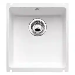 Blanco SUBLINE 375-U 516035 Ceramiczny Biały połysk Zlewozmywak prostokątny