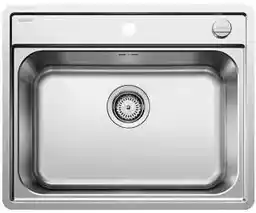 Blanco Zlewozmywak jednokomorowy Lemis 6-IF 525109 Stal szczotkowana 50x61.5