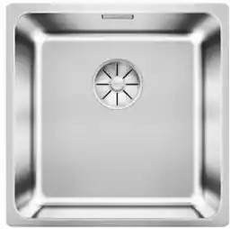 Blanco Zlewozmywak jednokomorowy Solis 400-IF 526118 Stal szczotkowana 44 x 44