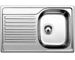 Blanco Zlewozmywak jednokomorowy z ociekaczem Tipo 45 S Compact 513441 Stal gładka matowa 50 x 78