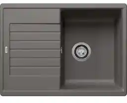 Blanco Zlewozmywak jednokomorowy z ociekaczem Zia 45 S Compact 527380 Wulkaniczny szary 50x68
