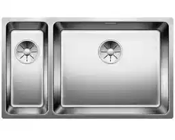 Blanco Zlewozmywak półtorakomorowy Andano 500/180-U 522991 z kor. InFino Srebrny 44 x 74.5