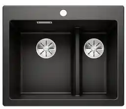 Blanco Zlewozmywak półtorakomorowy Pleon 6 525955 Czarny 51 x 61.5