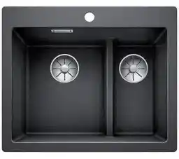 Blanco Zlewozmywak półtorakomorowy Pleon 6 Split 521689 Antracyt 51 x 61.5