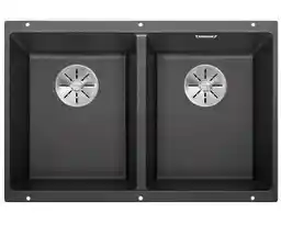 Blanco Zlewozmywak Subline 350/350-U 523574 Antracyt