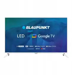 Blaupunkt 43UBG6010S 43 LED 4K Google TV Dolby Vision Dolby Atmos DVB-T2 Telewizor LED