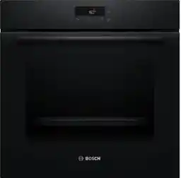 Bosch Serie 2 HQG572EB4 Termoobieg AirFry Czarny Piekarnik elektryczny parowy