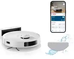 Bosch Spotless Advanced BCRC2W Funkcja mopowania Tworzenie mapy pomieszczenia 75dB Robot sprzątający