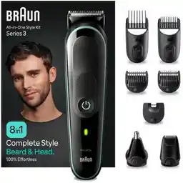 Braun MGK 3441 7 nasadek 80min Trymer wielofunkcyjny