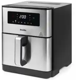 Breville Frytkownica VDF131X 9 L Czarny Stal 1700 W