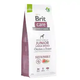 Brit Karma dla psa Care Dog Sustainable Junior Large Breed Kurczak i owady 12 kg