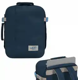CabinZero Plecak bagaż podręczny do samolotu z kieszenią na laptop Classic Tech 28L CZ33 Blue Gotto 40x30x20cm Ryanair, Wizz Air