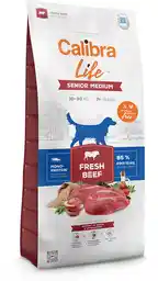 Calibra Life Senior Medium Breed, ze świeżą wołowiną - 12 kg