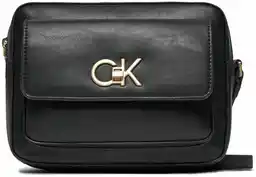 Calvin Klein Torebka Re-Lock Camera Bag W/Flap K60K611083 Czarny