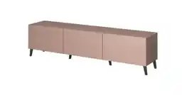 Cama Meble Szafka RTV Nova róż, 186x40x48 cm, mat
