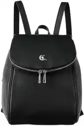 Canaletto Mały plecak z groszkowanej skóry licowej elegancja i funkcjonalność PD455