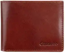 Canaletto mały portfel męski skóra naturalna RFID elegancki bezpieczeństwo PD1167s40