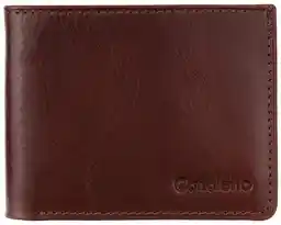 Canaletto Mały portfel męski ze skóry naturalnej z RFID elegancja i bezpieczeństwo PD1167s40108 RFID