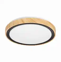 Candellux Lampa sufitowa Aflo 14-33932 Biało-brązowy