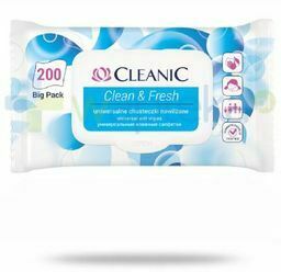 Chusteczki nawilżane Cleanic