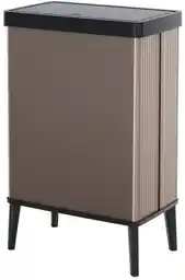 Curver Kosz na śmieci 261010 54L Perłowy Różowy