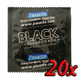 Czarne prezerwatywy