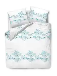 Darymex Pościel bawełniana 220x200 biała turkusowa ornamenty 71464 1 Cottonlove 3