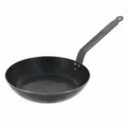 De Buyer Industries Patelnia grillowa do użytku na zewnątrz, średnica 32 cm, niebieska 5400.32