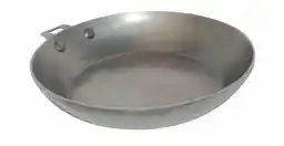 De Buyer Patelnia żelazna, stal nierdzewna, srebrna, 24 cm D-5630-24