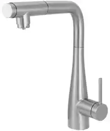 Deante Bateria Eridan BRE F75M Stal szczotkowana