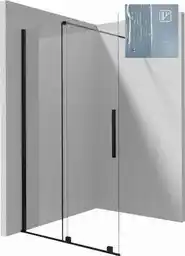 Deante KTJ N30R Ścianka prysznicowa walk-in - przesuwna 100cm nero
