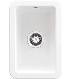 Deante Lumi ZCU 610A Ceramiczny Biały Zlewozmywak prostokątny