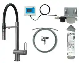 Deante Magnetic BRMFD75M Tytanowy Stal szlachetna Bateria do filtrowania wody