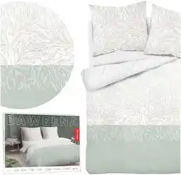Detexpol Pościel bawełniana 220x200 Bawełna 32 biała beżowa miętowa