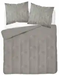 Detexpol Pościel satynowa 220x200 beżowa gemetria 4605 A Home Satin 64