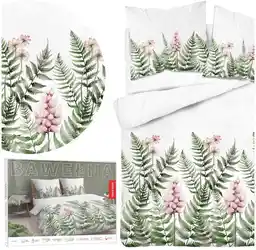 Detexpol Pościel Vicenza Bawełniana stylowa komfort 2x poszewka 70x80 220x200