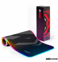 Diablo Chairs podkładka gamingowa LED na biurko, świecąca, antypoślizgowa, rozmiar 900x400mm