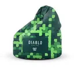 Diablo Chairs Worek Tkanina Craft Edition Pufa dla dzieci