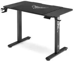 Diablo Chairs X-Tensio 1100 110cm Regulacja wysokości Czarny Biurko gamingowe