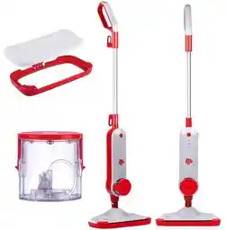 Dirt Devil Mop parowy DD7002 Czerwony