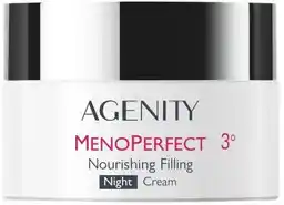 Dr Irena Eris Agenity MenoPerfect 3 Odżywczy krem wypełniający na noc 50ml