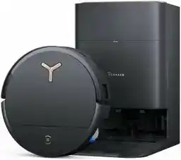 Ecovacs Deebot X9 Pro Omni Funkcja mopowania Stacja oczyszczająca Tworzenie mapy pomieszczenia 65,7dB Czarny AI Robot sprzątający