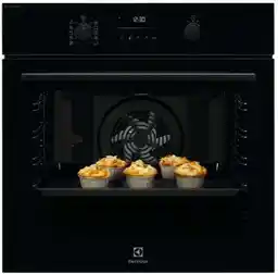 Electrolux 600 SteamBake EOD6P77WZ Termoobieg Termosonda Zdalne sterowanie Czarny Piekarnik elektryczny parowy