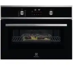 Electrolux EVL6E49X Termoobieg Czarny Piekarnik z mikrofalą