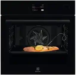 Electrolux LOB9S3XZ Termoobieg Termosonda Zdalne sterowanie Czarny Piekarnik elektryczny parowy
